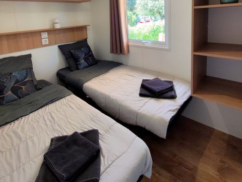 Mobilhome 6 personnes - MH EVASION - 33.3m² - 3 chambres - Clim - Terrasse