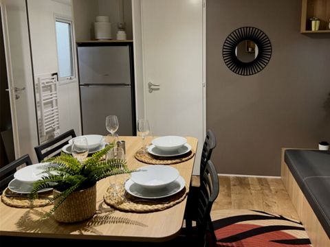 Mobilhome 6 personnes - MH EVASION - 33.3m² - 3 chambres - Clim - Terrasse