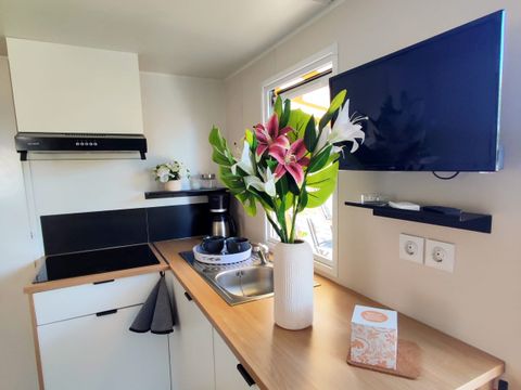 Mobilhome 6 personnes - MH EVASION - 33.3m² - 3 chambres - Clim - Terrasse