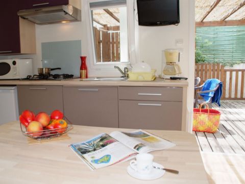 Mobilhome 4 personnes - RENECROS 22M² - 2 chambres