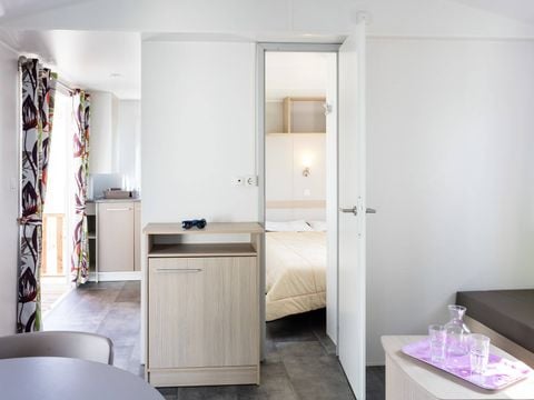 MOBILHOME 6 personnes - Comfort | 3 Ch. | 6 Pers. | Terrasse surélevée