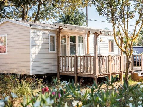 MOBILHOME 6 personnes - Comfort | 3 Ch. | 6 Pers. | Terrasse surélevée