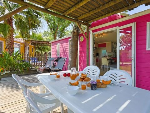 MOBILHOME 6 personnes - COSY 4/6 CLIMATISE : 2 chambres
