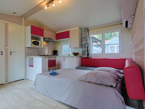 MOBILHOME 6 personnes - COSY 4/6 CLIMATISE : 2 chambres