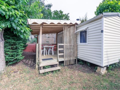 Mobilhome 3 personnes - TAMARIS - terrasse couverte