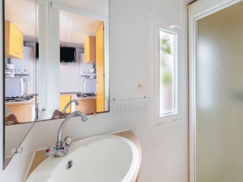 MOBILHOME 3 personnes - TAMARIS  - terrasse couverte