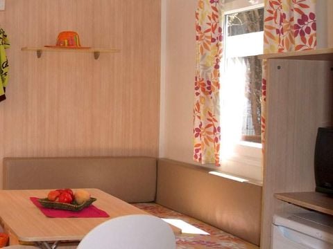MOBILHOME 4 personnes - Mobil-home Méditerranée - 21m² - 2 chambres + terrasse couverte