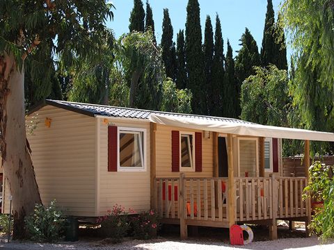 MOBILHOME 4 personnes - Mobil-home Corail - 26m² - 2 chambres + Terrasse couverte