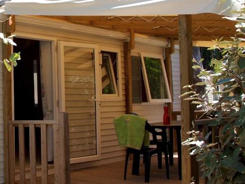 MOBILHOME 2 personnes - Mobil-home Océane - 26m² - 2 chambres + Terrasse couverte