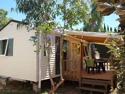 MOBILHOME 2 personnes - Mobil-home Océane - 26m² - 2 chambres + Terrasse couverte