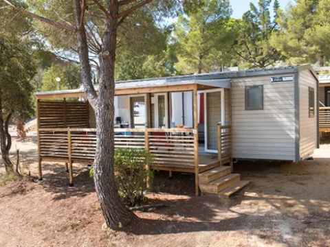 Mobilhome 8 personnes - Mobil Home 3 ch 6 ad + 2 enf Terrasse semi-couverte Clim