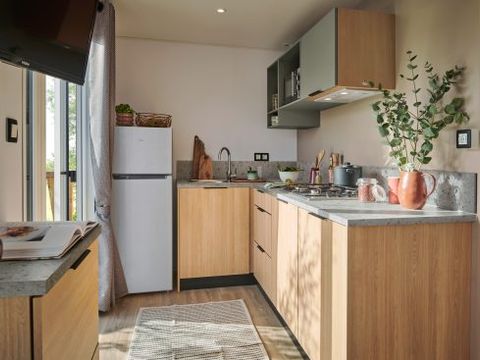 MOBILHOME 5 personnes - Mobil BAMBOU climatisé 2 chambres (33m²)