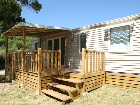 MOBILHOME 8 personnes - PRESTIGE 3 Ch Clim et TV