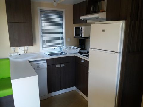 MOBILHOME 8 personnes - PRESTIGE 3 Ch Clim et TV