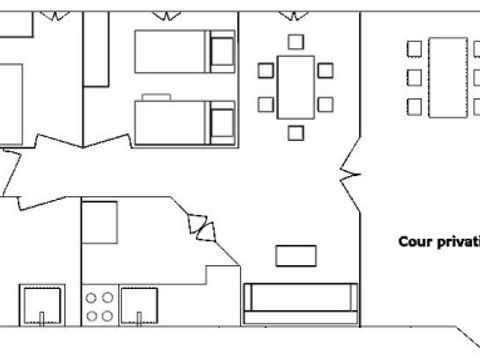GÎTE 5 personnes - Classique - 2 chambres