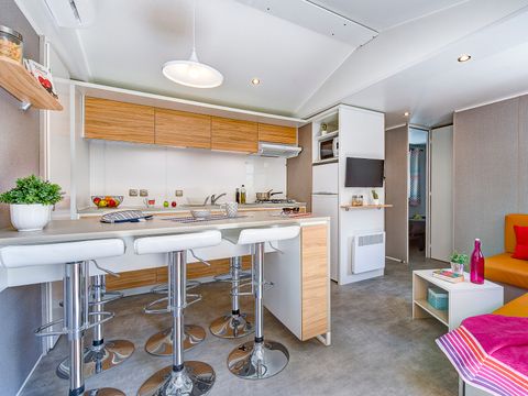 MOBILHOME 6 personnes - Cottage Grand Confort TV Clim - 3 chambres - 6 personnes