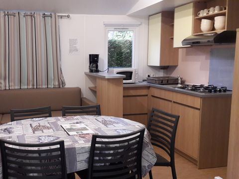 MOBILHOME 6 personnes - climatisé avec 3 chambres 
