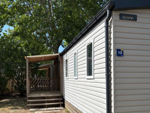 MOBILHOME 6 personnes -  Mobil-home Confort 28m² - 3 chambres + TV + Clim 6 pers