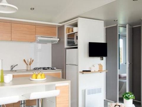 MOBILHOME 6 personnes - Mobil-home Premium 33m² - 3 chambres - TV