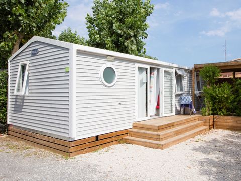 Mobilhome 6 personnes - Premium 30m² - 3 chambres - TV - Clim - Lave vaisselle ou lave linge