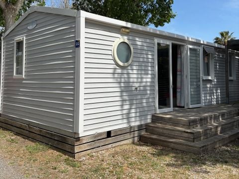 MOBILHOME 6 personnes - Mobil-home Premium 30m² - 3 chambres - TV + clim + lave vaisselle ou lave linge 6 pers
