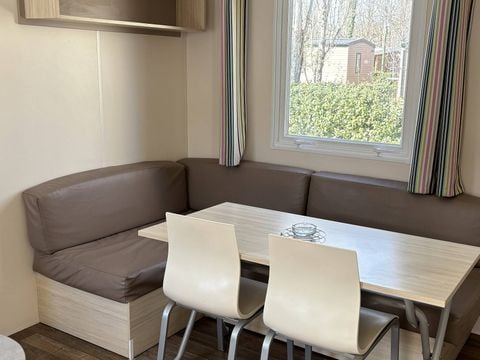 BUNGALOW 6 personnes - Mobil-home | Comfort | 3 Ch. | 6 Pers. | Terrasse surélevée | Clim.