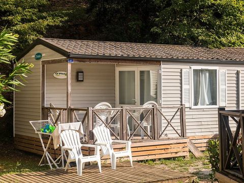 Mobilhome 6 personnes - Mobil-home | Comfort | 2 Ch. | 4/6 Pers. | Terrasse Simple | 1 SDB | Clim.