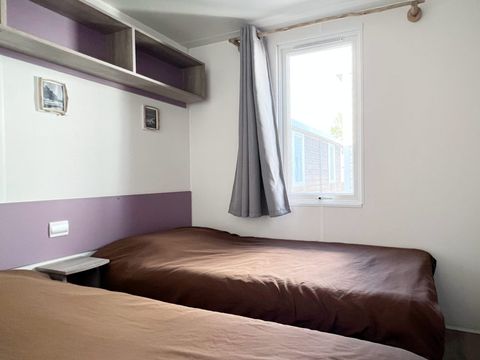 MOBILHOME 4 personnes - Loggia - 25m² - 2 chambres - climatisé