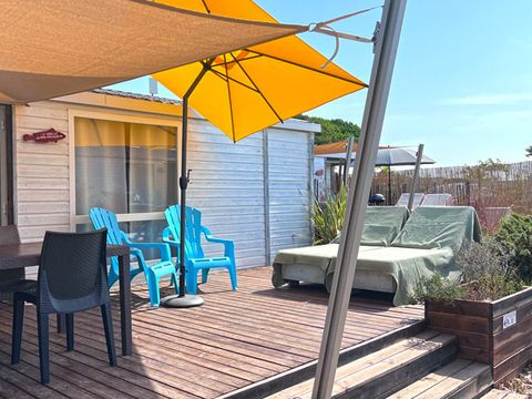 MOBILHOME 4 personnes - Loggia - 25m² - 2 chambres - climatisé