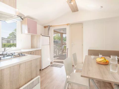 Mobilhome 6 personnes - Comfort | 3 Ch. | 6 Pers. | Terrasse simple