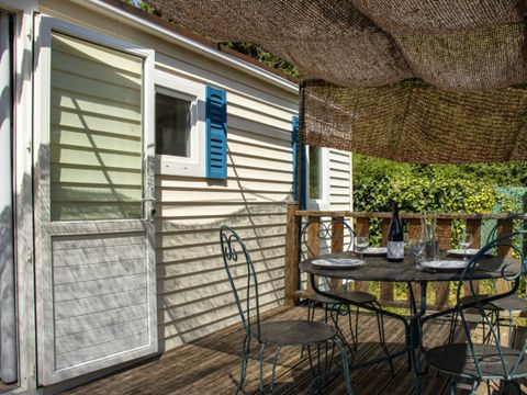 MOBILHOME 4 personnes - Mobil Home Esseentiel : 4personnes (2 chambres, climatisation)
