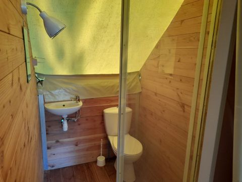 Tente en toile et en bois 4 personnes - Lodge Confort