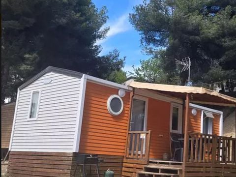 MOBILHOME 6 personnes -  Comfort | 3 Ch. | 6 Pers. | Terrasse surélevée | Clim. | TV