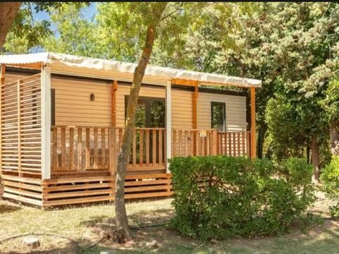MOBILHOME 6 personnes - Mobil-home | Premium | 3 Ch. | 6 Pers. | Terrasse surélevée | Clim.