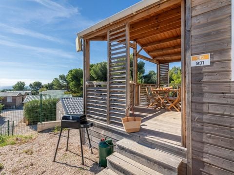 CHALET 5 personnes - Chalet | Comfort | 2 Ch. | 5 Pers. | Terrasse surélevée | Clim. | TV