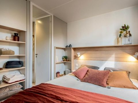 Mobilhome 6 personnes - Lodge Luxe Vue Panoramique - 2 à clim. Plancha