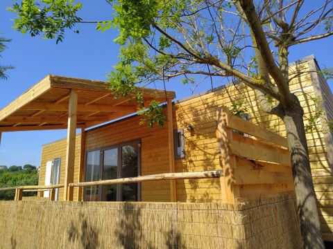 Mobilhome 4 personnes - Lodge - 2 à clim. Plancha