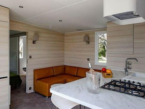 Mobilhome 4 personnes - Lodge - 2 à clim. Plancha