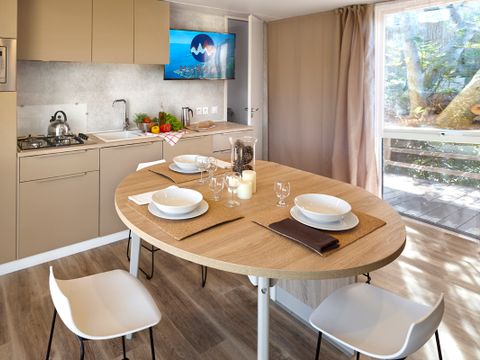 MOBILHOME 6 personnes - Lodge Luxe Riviera vue mer panoramique