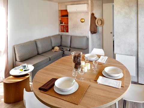 MOBILHOME 4 personnes - Lodge Luxe vue mer