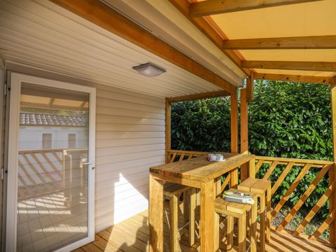 MOBILHOME 4 personnes - Loggia Confort 30m² - 2 chambres + TV + terrasse