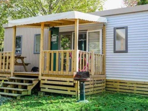 MOBILHOME 6 personnes - Flower Premium  32m² - 3 chambres + lave vaisselle + TV + terrasse