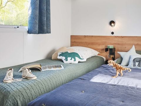 MOBILHOME 6 personnes - NEW 2023// Mobil-Home Premium 33m² 3 Chambres + Terrasse couverte + TV + LV