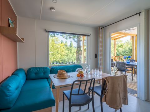 MOBILHOME 5 personnes - Select TV LV Plancha - 2 chb - 4 ad + 1 enf - 12 