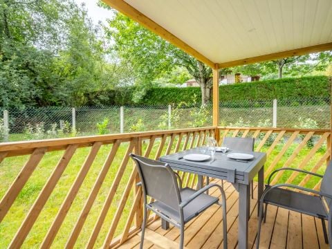 MOBILHOME 5 personnes - Loggia Bay 3 Pièces 4/5 Personnes (4 adultes + 1 enfant -12 ans) Climatisé + TV