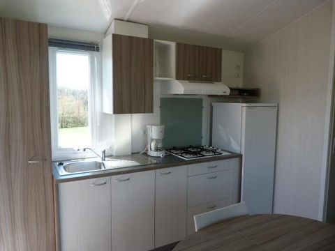 MOBILHOME 6 personnes - M5 M8  Malaga 2012 - terrasse d'angle couverte