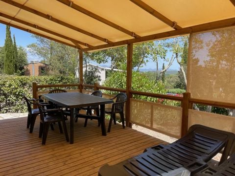 MOBILHOME 4 personnes - Cottage A - 2 chambres - 4 personnes