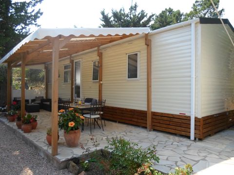 MOBILHOME 6 personnes - Cottage espace A - 2 chambres - 35/40m²