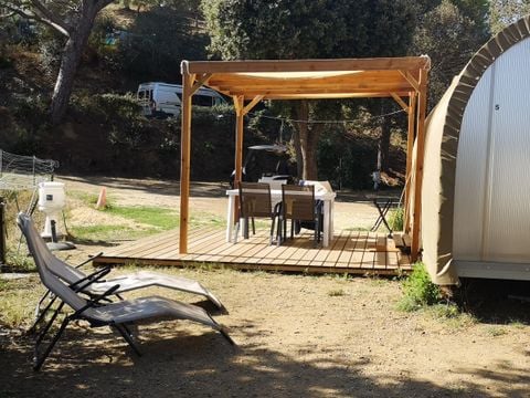 BUNGALOW TOILÉ 4 personnes - COCO SWEET QUATRO sans sanitaire 16 m²