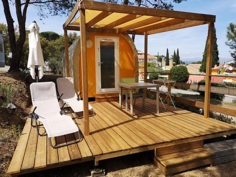BUNGALOW TOILÉ 2 personnes - COCO SWEET DUO sans sanitaires 11 m²